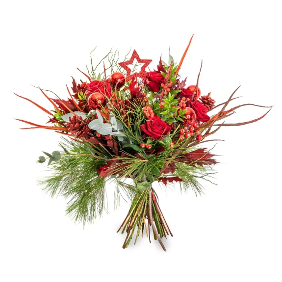 Red Christmas Bouquet