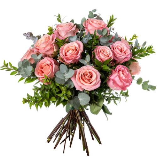 Bouquet with pink roses