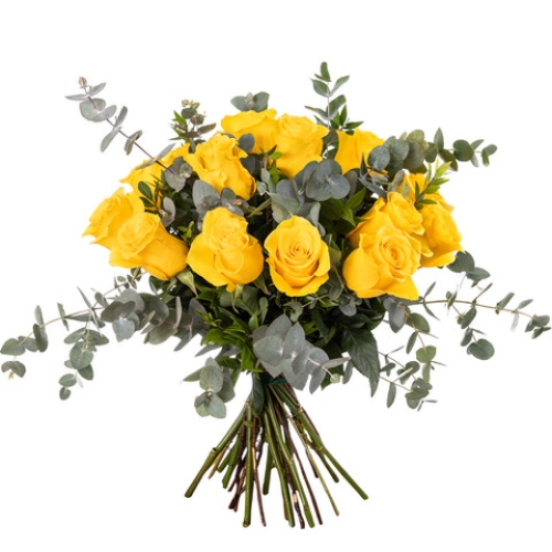 Bouquet with yellow roses